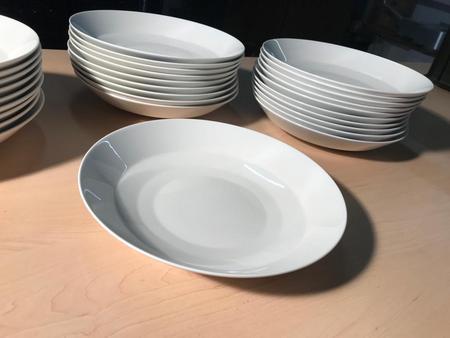 50 Stück Porzellan Pastateller Schönwald 50 Stück Porzellan Pastateller Schönwald