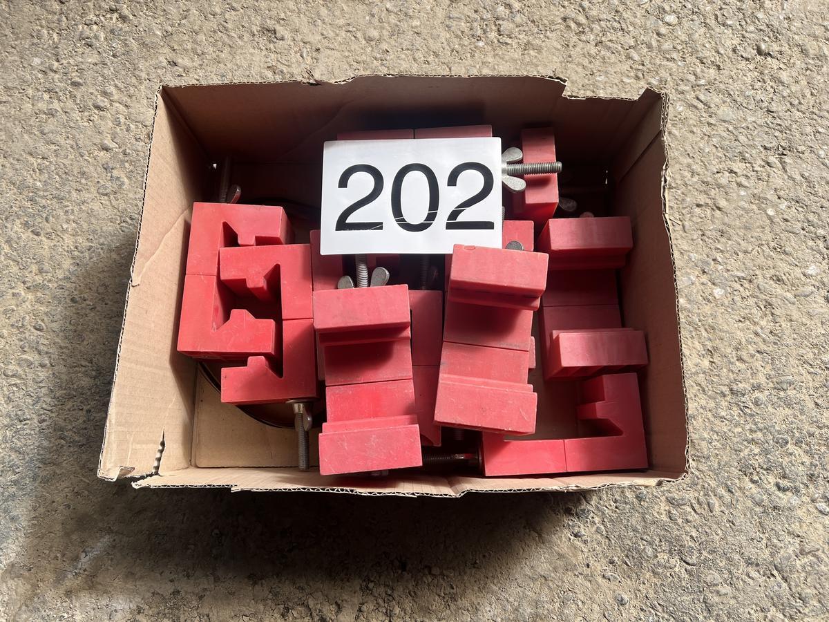 11 Stk. Kleu Podestverbinder rot