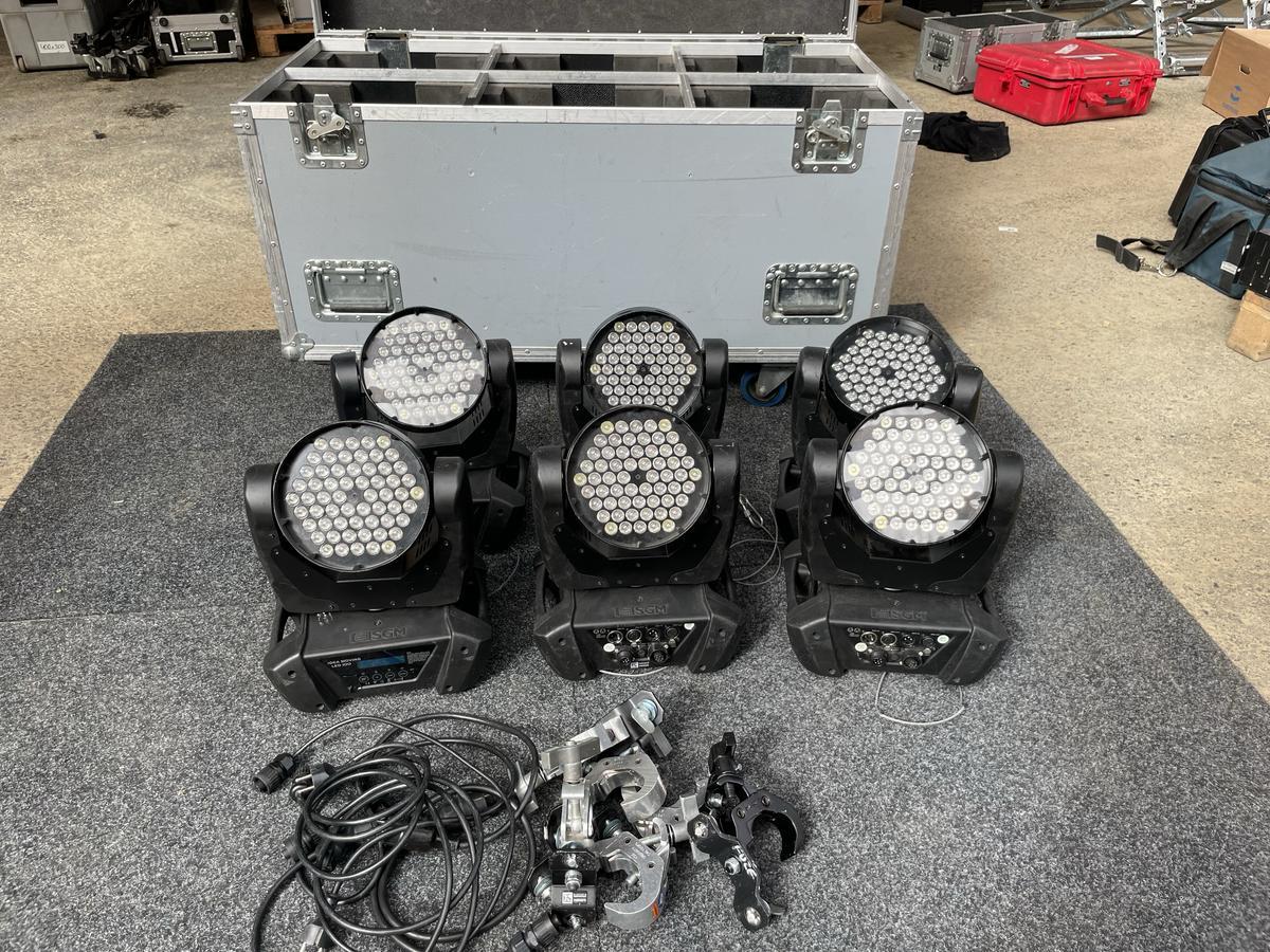 6x SGM Idea100 incl. case