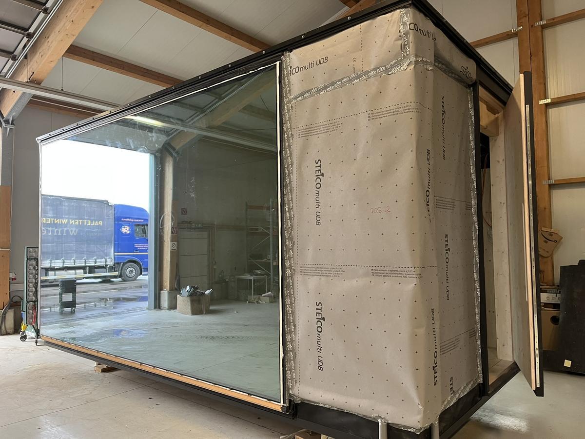 High End Raummodul, ca. 3000x5700x3000mm Außenmaß, Holzbauweise?d=2025-05-10 07:04:36