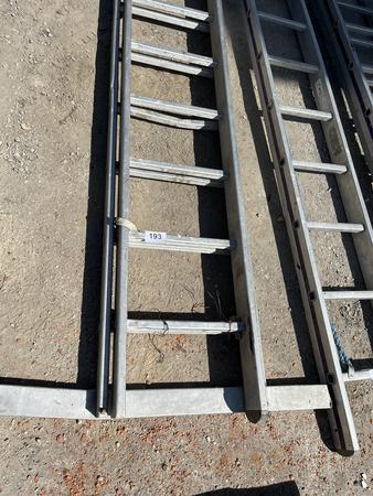 2 teilige Aluleiter 12 sprossig 2 teilige Aluleiter 12 sprossig