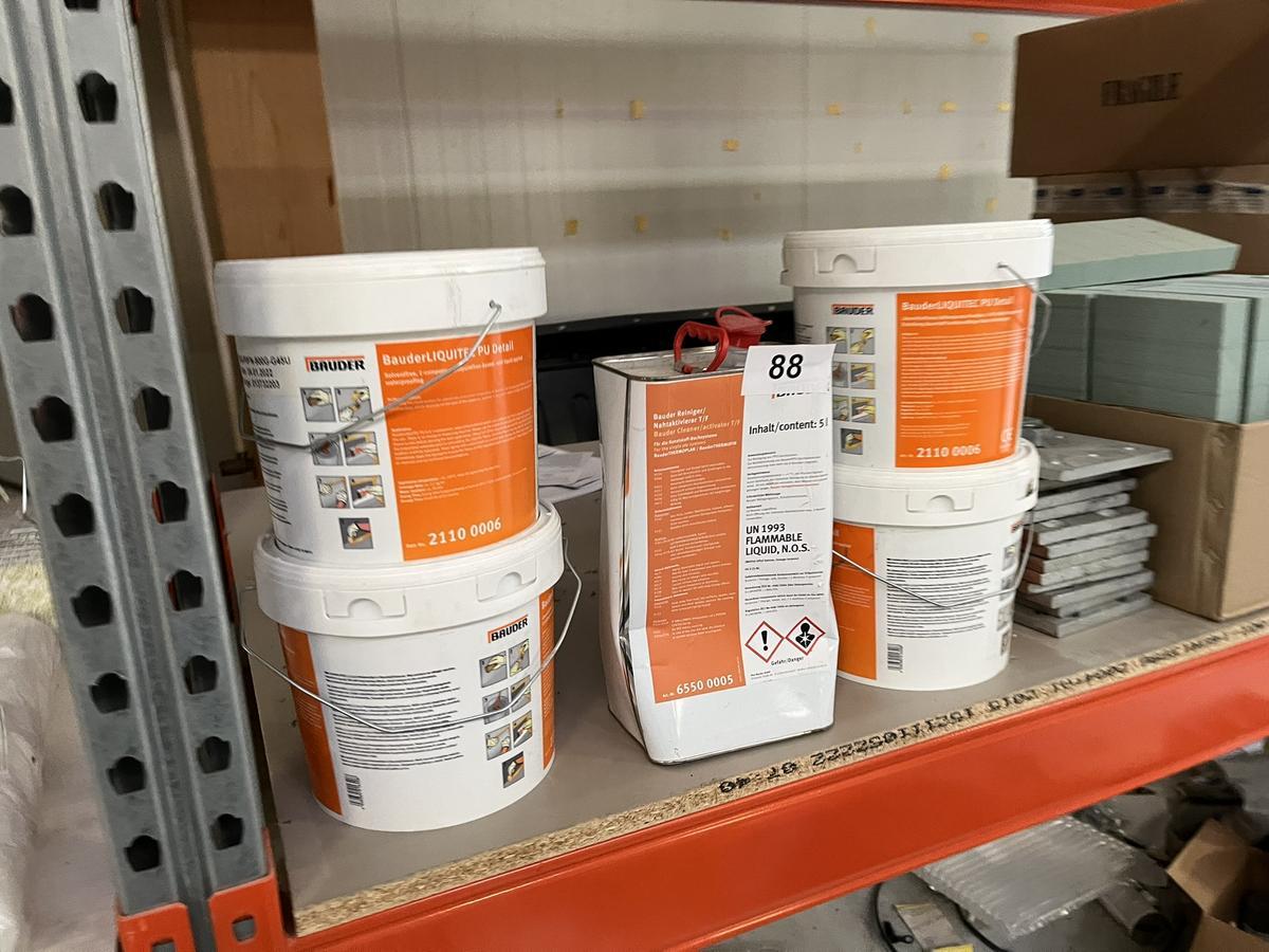 4 Behälter BAUDER LIQUITEC PU Detail je 6 kg , 1 x Reinger?d=2025-05-13 11:37:32