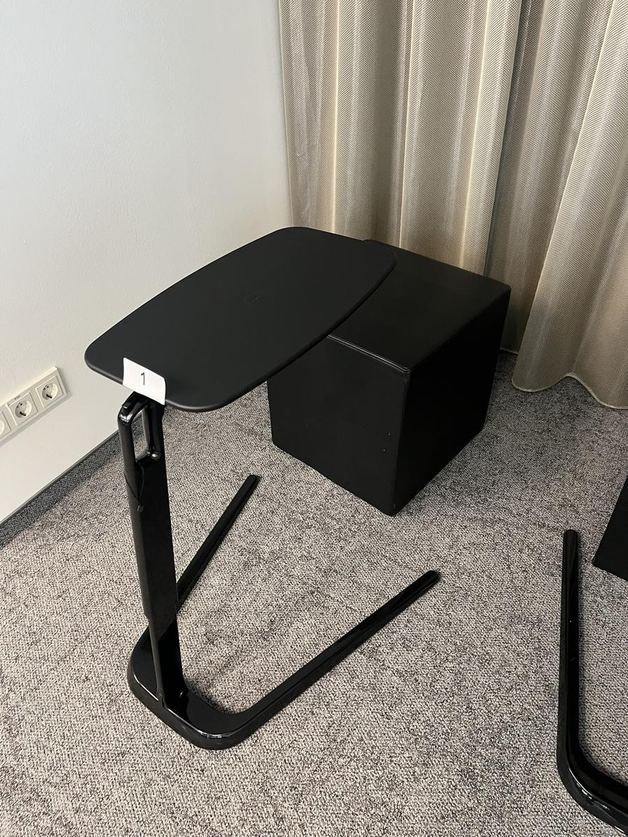 höhenverstellbarer Konferenz-,Beistelltisch ca.50/28 cm mit Hocker 40/40 cm?d=2025-05-20 16:55:55