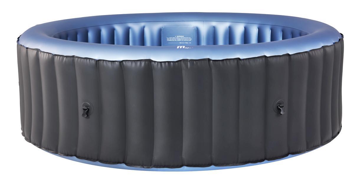 SPA-POOL COMFORT BERGEN für 4 Personen, dunkelgrau blau, 180x70 cm?d=2025-05-21 00:34:47