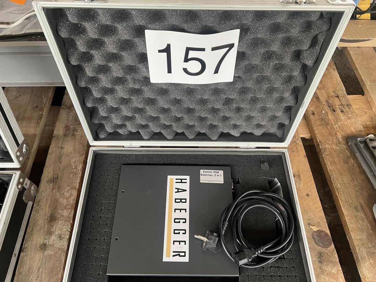 Extron VGA Switcher im Koffer
