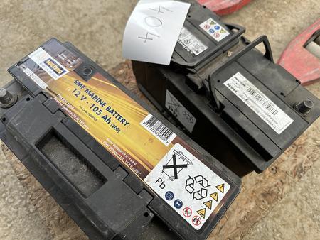 SMF Marine Battery 12V 105Ah + 12V 88Ah Battery SMF Marine Battery 12V 105Ah + 12V 88Ah Battery