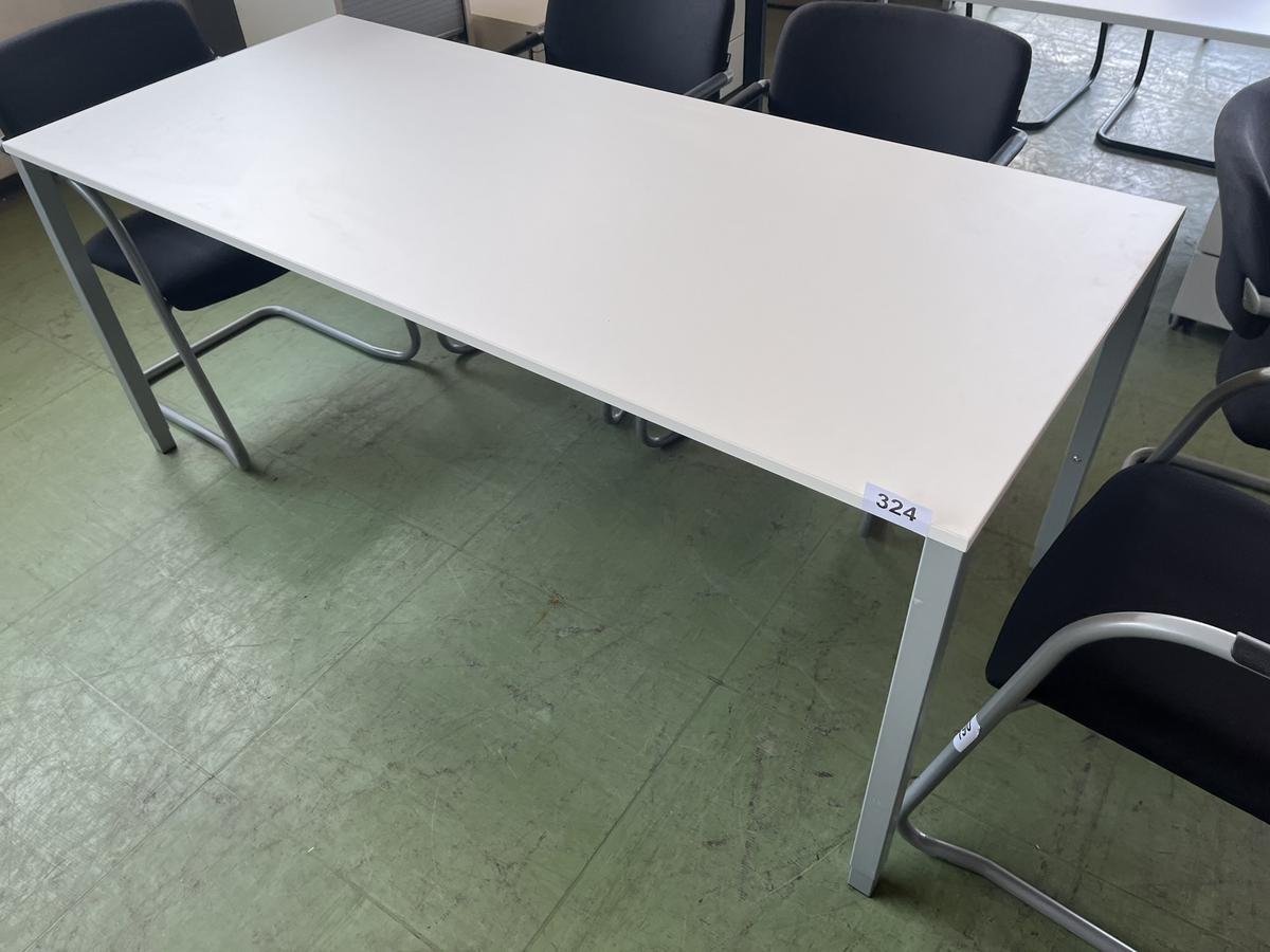 Besprechungstisch 180/80 cm mit 5 Stühlen schwarz?d=2025-05-21 02:58:49