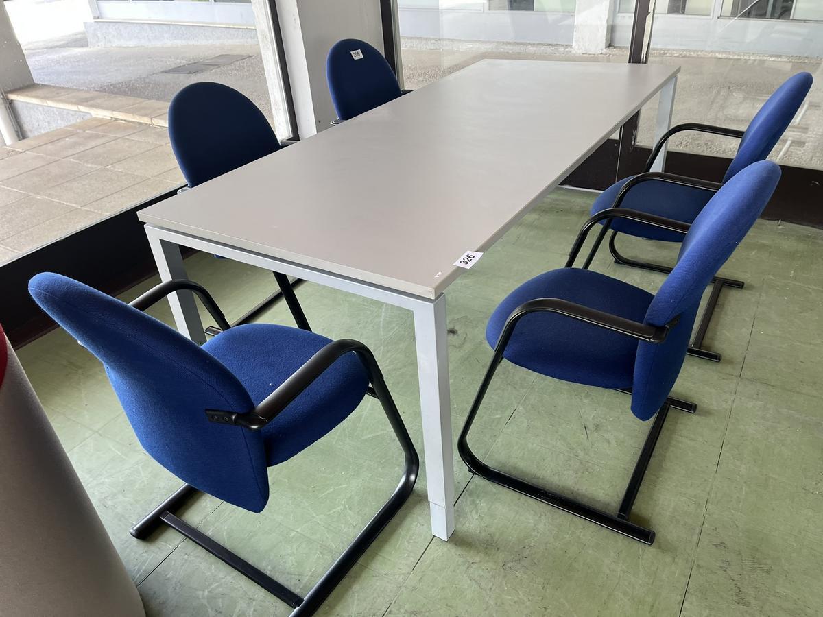 Besprechungstisch ca. 200/90 cm mit 5 Stühlen?d=2025-05-21 03:03:41