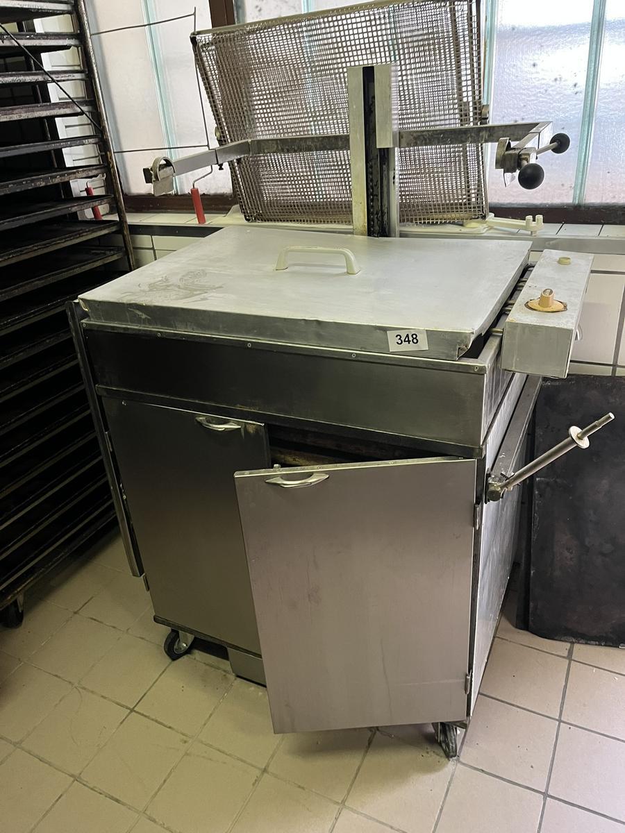 JUFEBA Fettbackgerät für Krapfen, ca.1380/1100/760 mm, mit Gärschrank, 10 Laden je 36 Stück Krapfen?d=2025-05-24 02:05:25