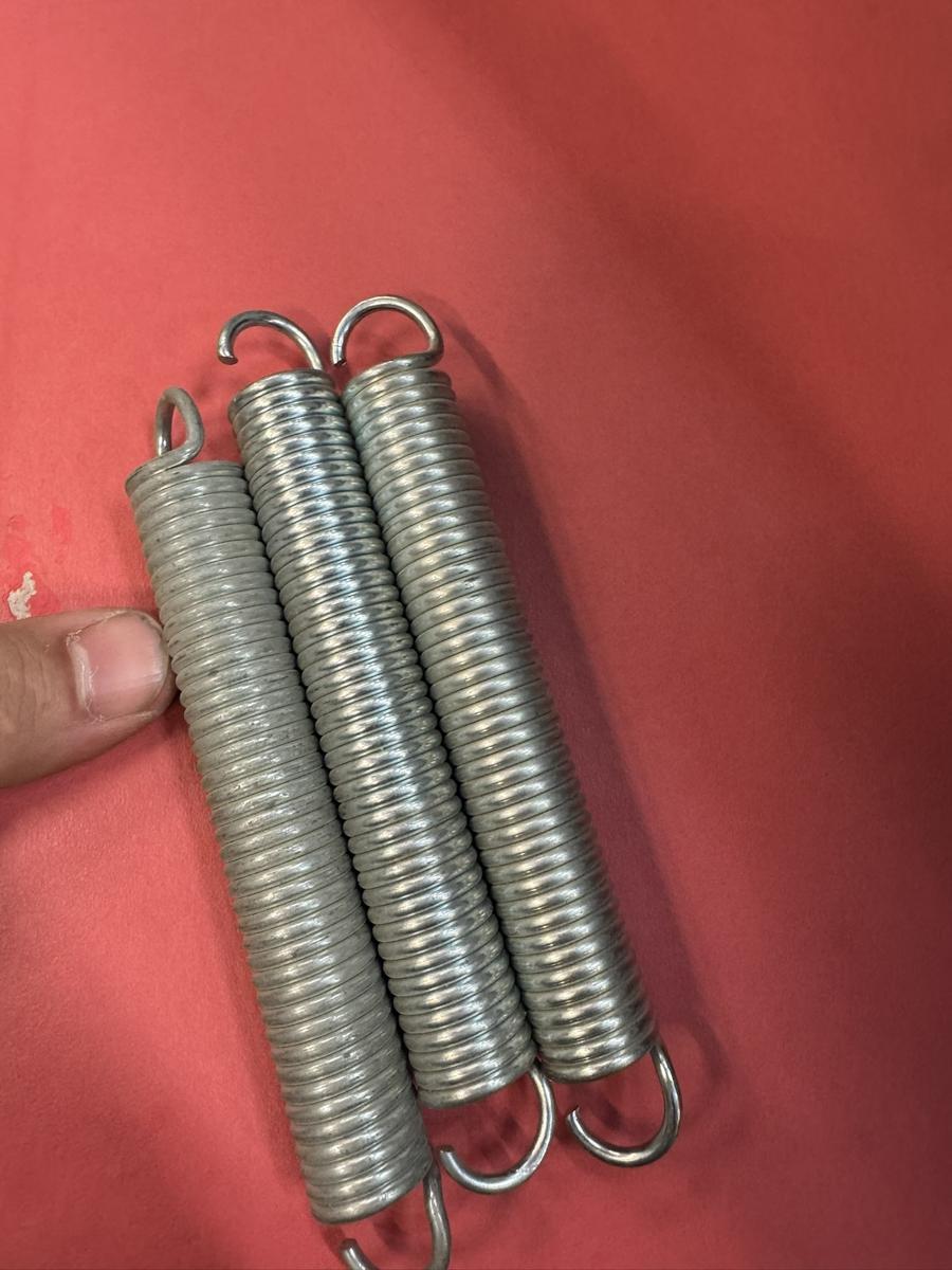 3 Stk. Stahlfeder Länge 145mm  Ø20mm