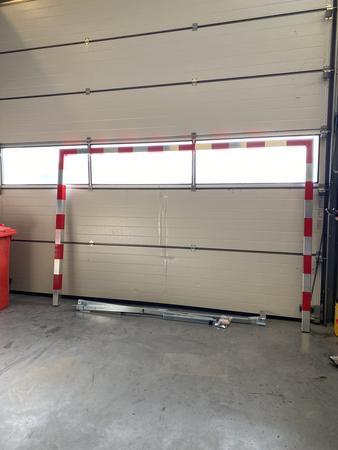 2 Stk. Handballtore rückrollbar OHNE Netz 2 Stk. Handballtore rückrollbar OHNE Netz