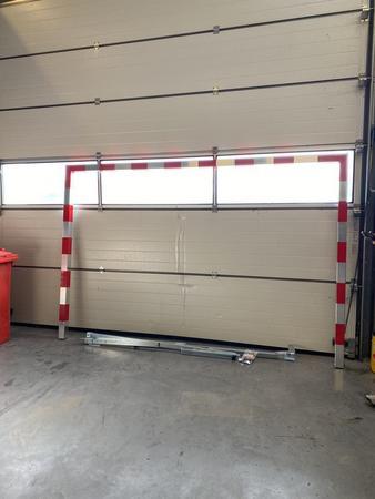 2 Stk. Handballtore rückrollbar OHNE Netz 2 Stk. Handballtore rückrollbar OHNE Netz