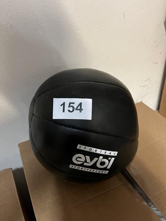 Medizinball 3 kg, Leder (Synthetik/Composit) schwarz Medizinball 3 kg, Leder (Synthetik/Composit) schwarz