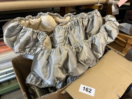 Rahmenabdeckung für Trimilin Ø102cm mit 6 Standfüßen, grau Rahmenabdeckung für Trimilin Ø102cm mit 6 Standfüßen, grau