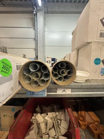 17 Stk. Metall-Siebhülsen 20x1000mm für M12/M16 17 Stk. Metall-Siebhülsen 20x1000mm für M12/M16
