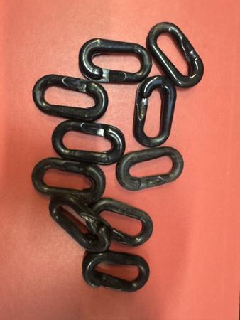 3 x 10 Stk. PVC Karabiner 3 x 10 Stk. PVC Karabiner