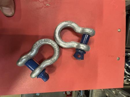 3 x 2 Stk. Schäkel / Offener Ring für Klettertau, Knotentau, Strickleiter 3 x 2 Stk. Schäkel / Offener Ring für Klettertau, Knotentau, Strickleiter