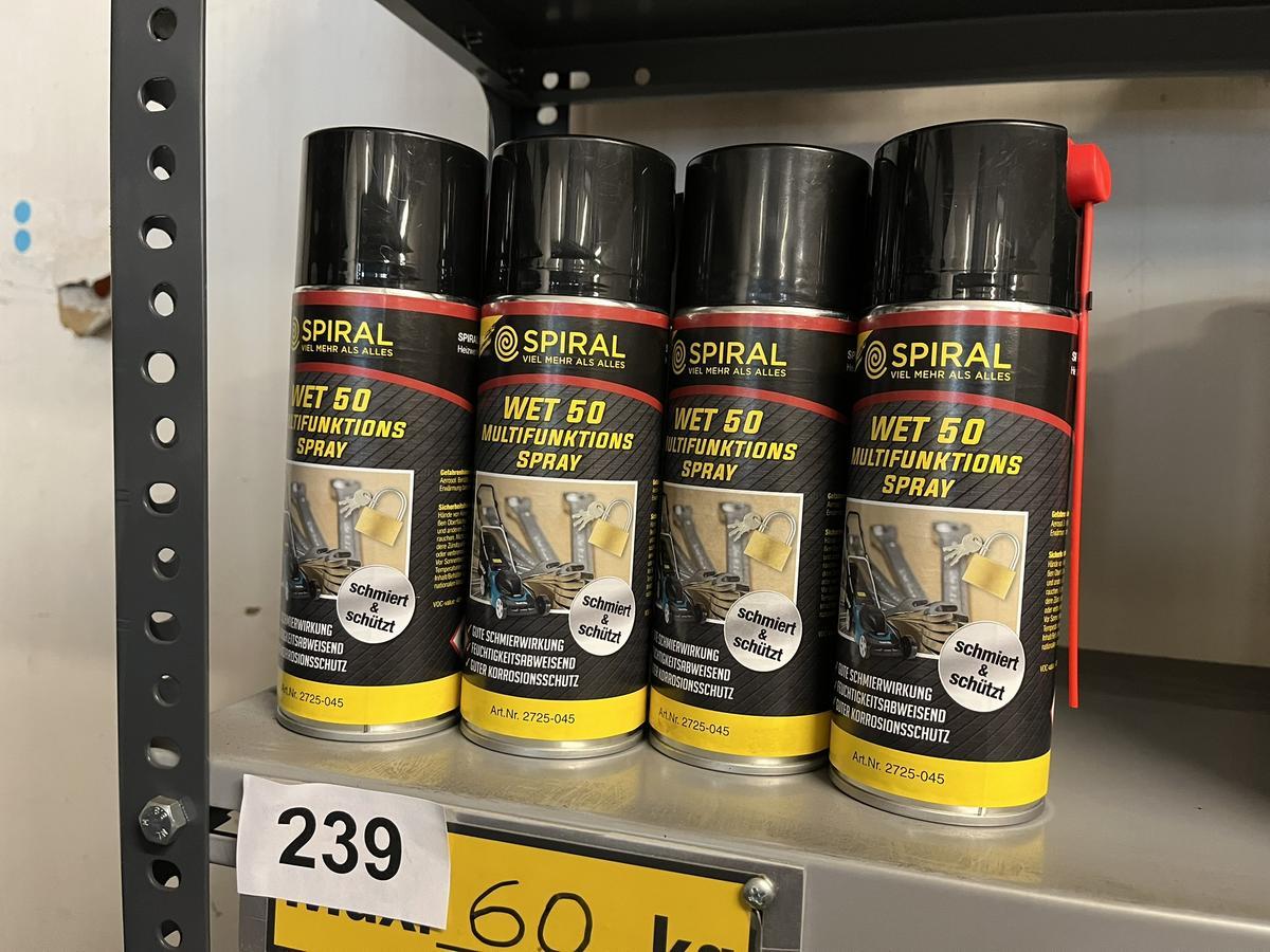 10 Dosen Multifunktionsspray