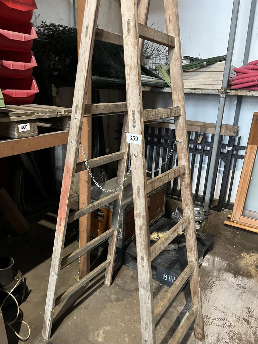 Holz Stehleiter, 7sprossig