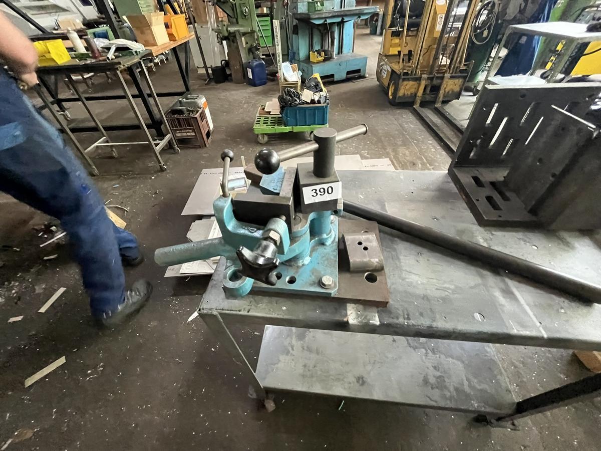 Biegevorrichtung, mechanische Ausführung