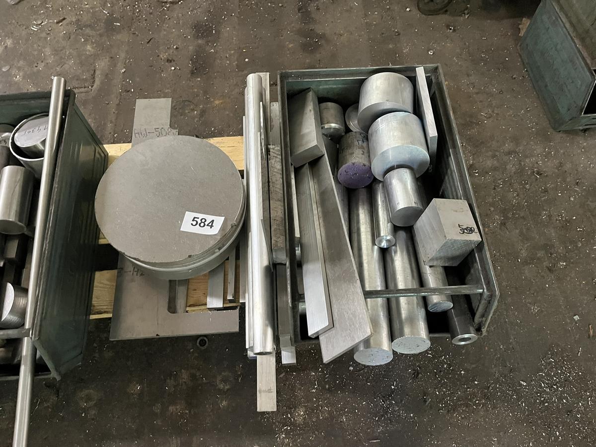 Posten Aluminium und Niromaterial, je ca. 50kg