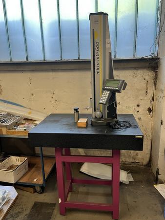 Tesa Mikro-Hide 600 inkl. Granitplatte für 2 Koordinatenrichtungen Tesa Mikro-Hide 600 inkl. Granitplatte für 2 Koordinatenrichtungen