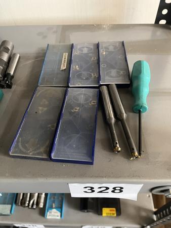 Einstichfräser mit Wendeplatten Einstichfräser mit Wendeplatten