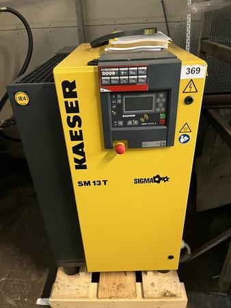 Kaeser Druckluftkompressoranlage SM 13 T, BJ 2024, mit Kältetrockner, 403 Betriebsstunden Kaeser Druckluftkompressoranlage SM 13 T, BJ 2024, mit Kältetrockner, 403 Betriebsstunden