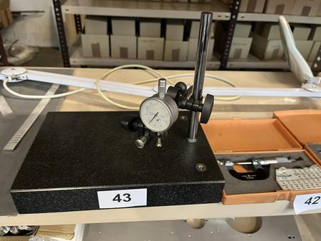Messuhr Prüfplatte Messuhr Prüfplatte