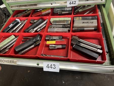 Ladeninhalt an diversen Gewindebohrern Ladeninhalt an diversen Gewindebohrern