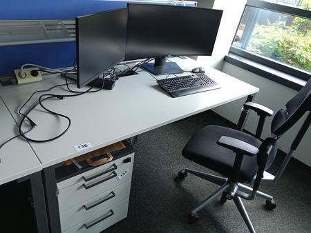Steelcase Schreibtisch 160/80 cm Steelcase Schreibtisch 160/80 cm