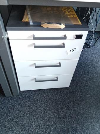 Rolcontainer 54/60 cm mit Auszugsladen Rolcontainer 54/60 cm mit Auszugsladen