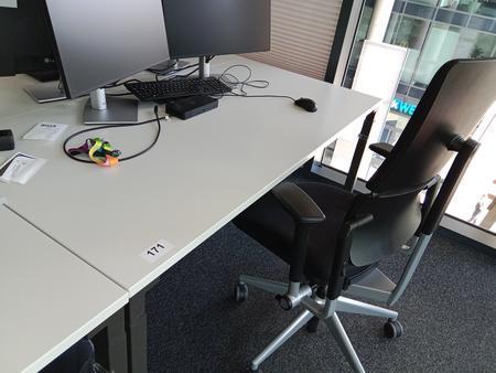 Schreibtisch Steelcase 160 x 80 cm Schreibtisch Steelcase 160 x 80 cm