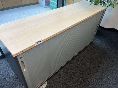 Aktenschrank mit Rolladen 160 cm Aktenschrank mit Rolladen 160 cm