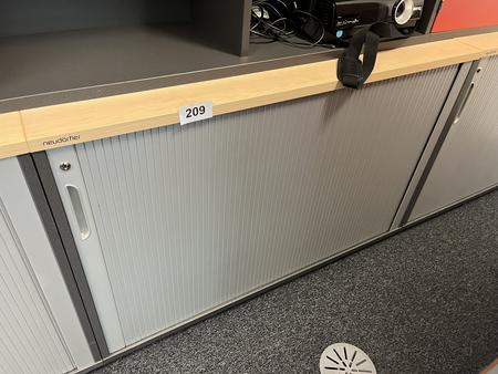 Aktenschrank mit Rolladen 120/45/75 cm Aktenschrank mit Rolladen 120/45/75 cm