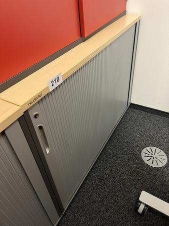 Aktenschrank mit Rolladen 120/45/75 cm Aktenschrank mit Rolladen 120/45/75 cm