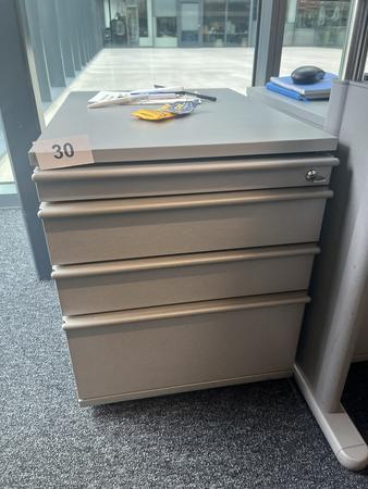 Rollcontainer 54/60 cm mit Auszugsladen Rollcontainer 54/60 cm mit Auszugsladen