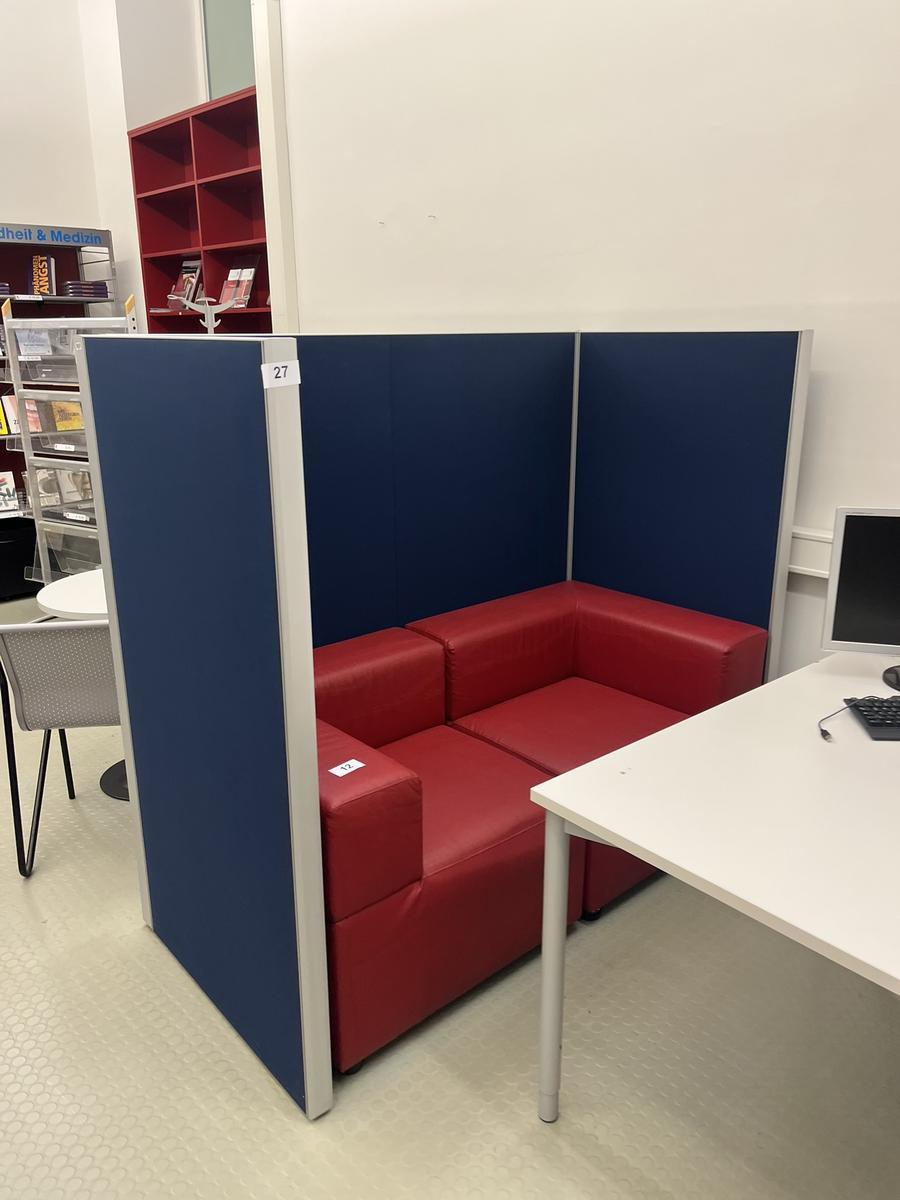 U-förmiges Raumtrennermodul ca. 80 x 160 x 80 cm