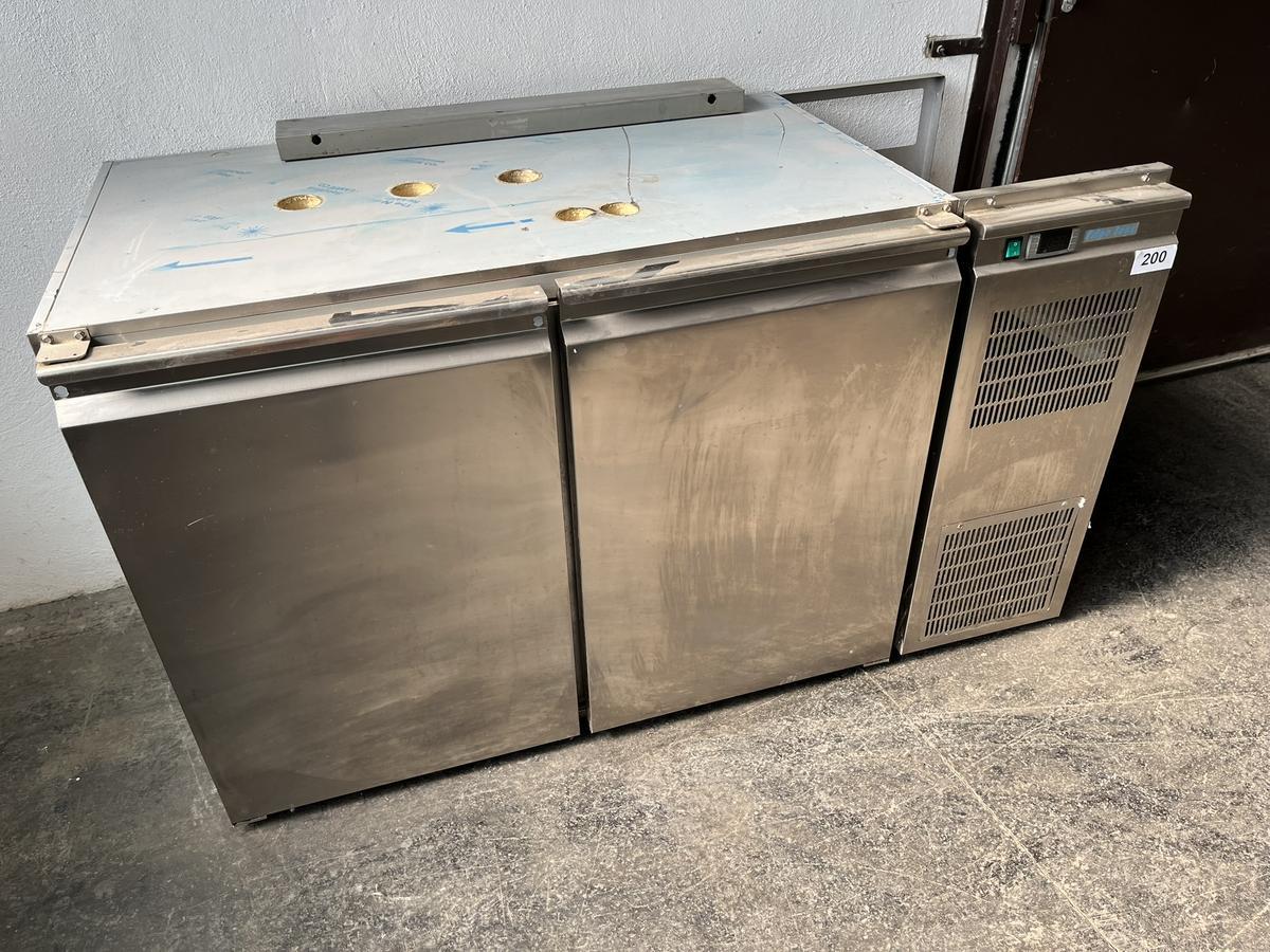 Edelstahl Frigo Lanz  Kühlpult / Fasskühler / Containerkühler