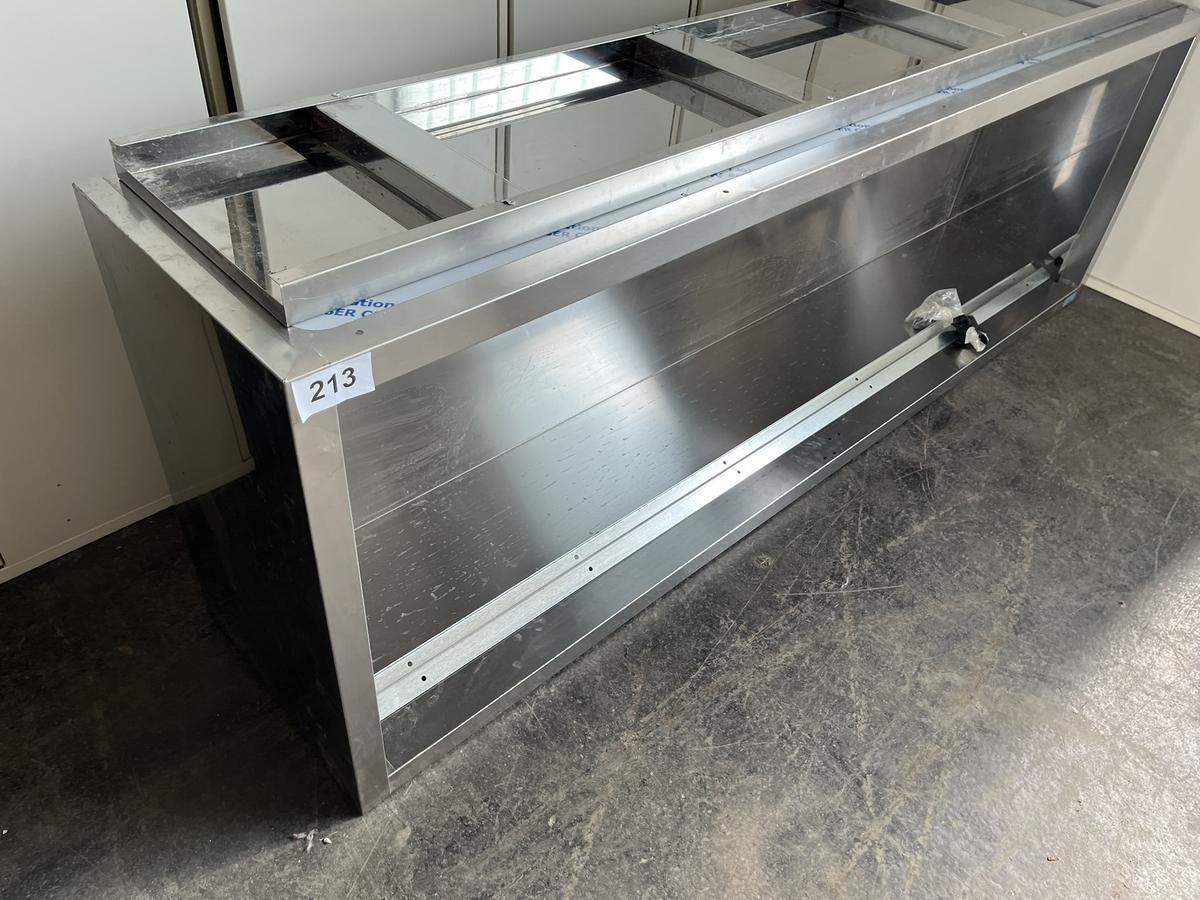 Edelstahl Hängeschrank