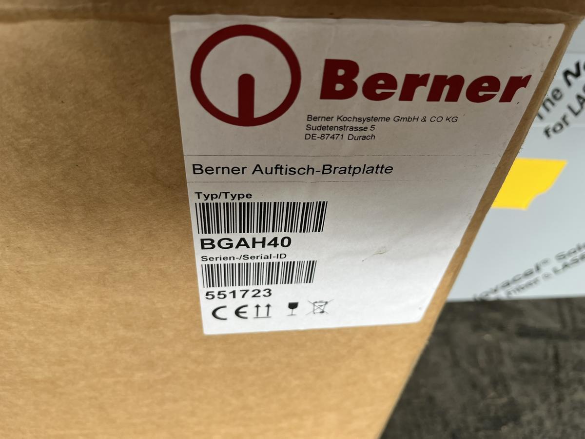 BERNER Auftisch Bratplatte BGAH40