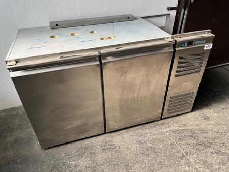 Edelstahl Frigo Lanz Kühlpult / Fasskühler / Containerkühler, 150x70x85cm Edelstahl Frigo Lanz Kühlpult / Fasskühler / Containerkühler, 150x70x85cm