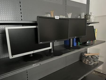 4 Stk. LG Monitoren 4 Stk. LG Monitoren