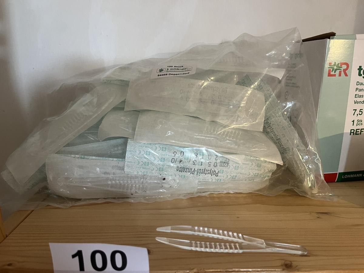 ca 40 Stück Söllner Polystyrol Pinzette