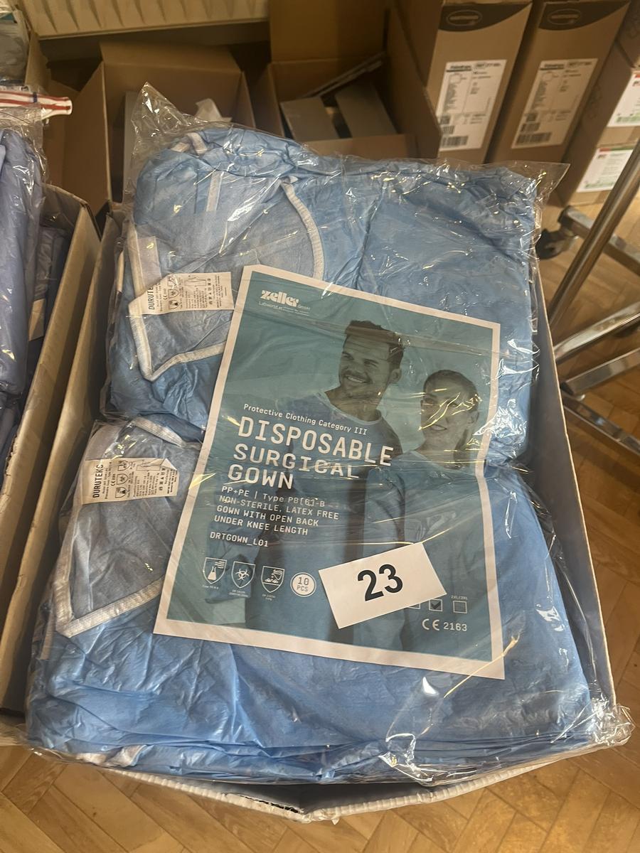8 x 10 Stück Disposable Surgical Gown?d=2025-06-22 14:56:25