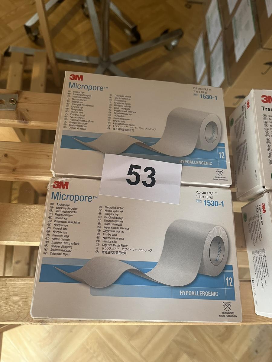 3M Micropore 2,5 cm / 9,1 m pro Karton