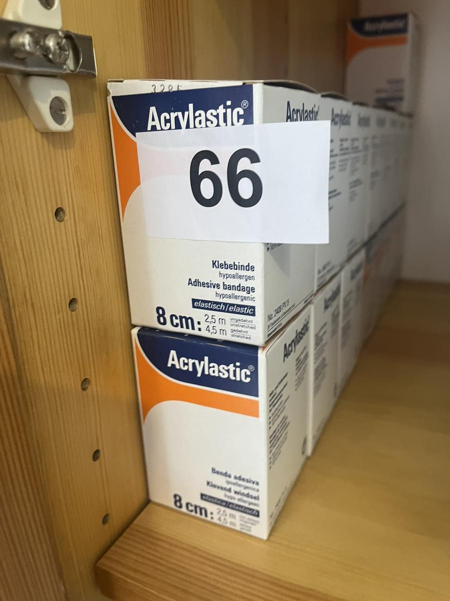 15 Karton Acrylastic Klebebinde 8 cm