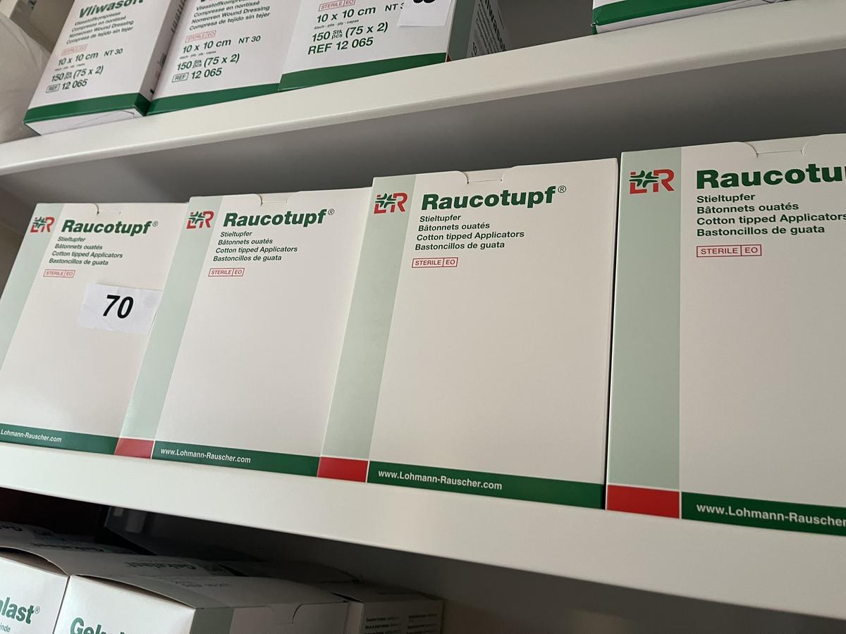 4 Karton Raucotupf Stieltupfer
