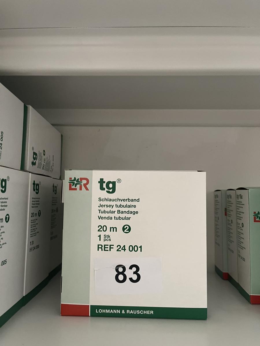 6 Packungen a 1 Stück tg Schlauchverband 20m