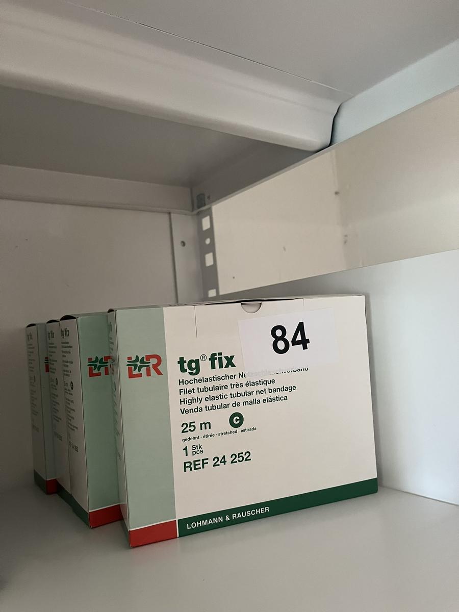 4 Packungen a 1 Stück tg fix Hochelastischer Netzschlauchverband 25 m